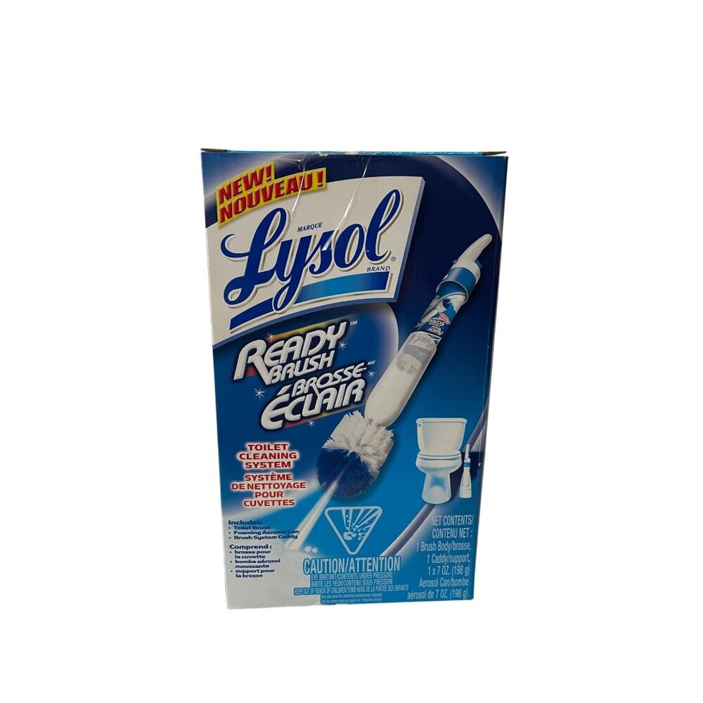 Lysol Ready Brush Toilet Cleaning System NEW